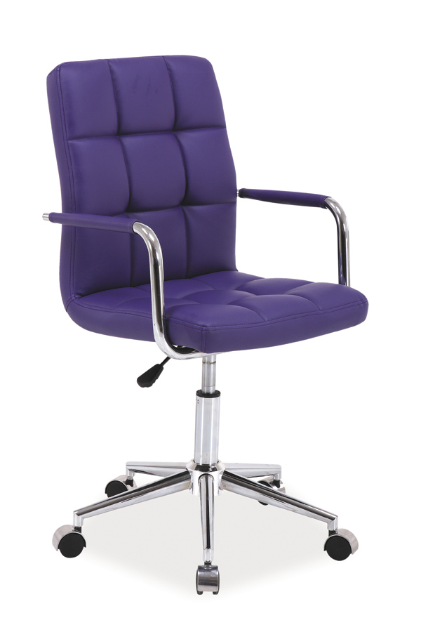 Кресло компьютерное SIGNAL Q-022 фиолетовое - Апис плюс