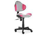 Кресло компьютерное SIGNAL Q-G2 розовосерое - Апис плюс