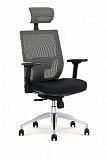 Кресло компьютерное HALMAR ADMIRAL черный/серый NEW - Апис плюс
