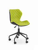 Кресло компьютерное HALMAR MATRIX чернозеленый - Апис плюс
