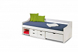 Кровать HALMAR FLORO 2 белый, 90/200 NEW - Апис плюс