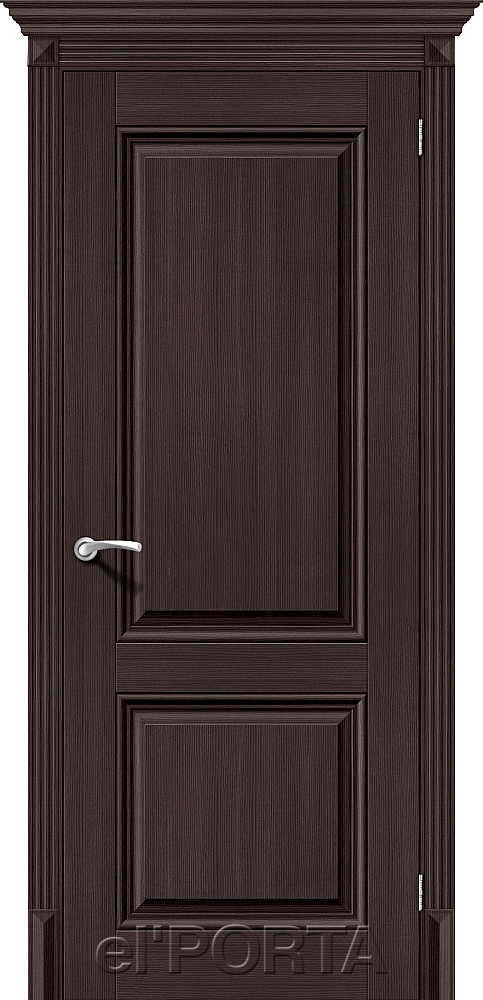 Дверь межкомнатная экошпон Классико-32 Wenge Veralinga - Апис плюс