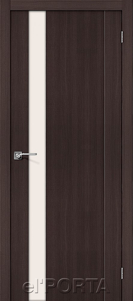Дверь межкомнатная экошпон ПОРТА-11 WENGE VERALINGA - Апис плюс
