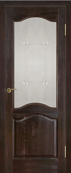  Межкомнатная дверь  Модель №7 (без рамки) ДО 800*2000 Белый лоск серия Массив сосны 
  - Апис плюс