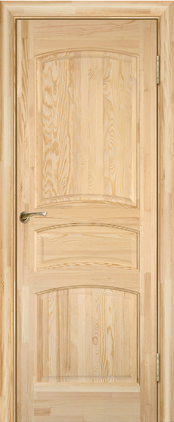  Межкомнатная дверь  Модель №16 ДГ н 800*2000 Неокрашенный серия Массив сосны 
  - Апис плюс