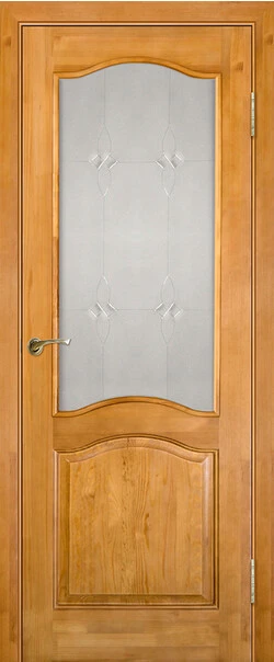  Межкомнатная дверь  Модель №7 (без рамки) ДО 800*2000 Белый лоск серия Массив сосны 
  - Апис плюс