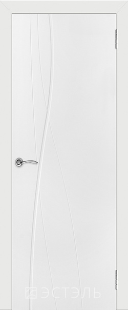  Межкомнатная дверь  Граффити1 ДГ 800*2000 Белая эмаль   - Апис плюс
